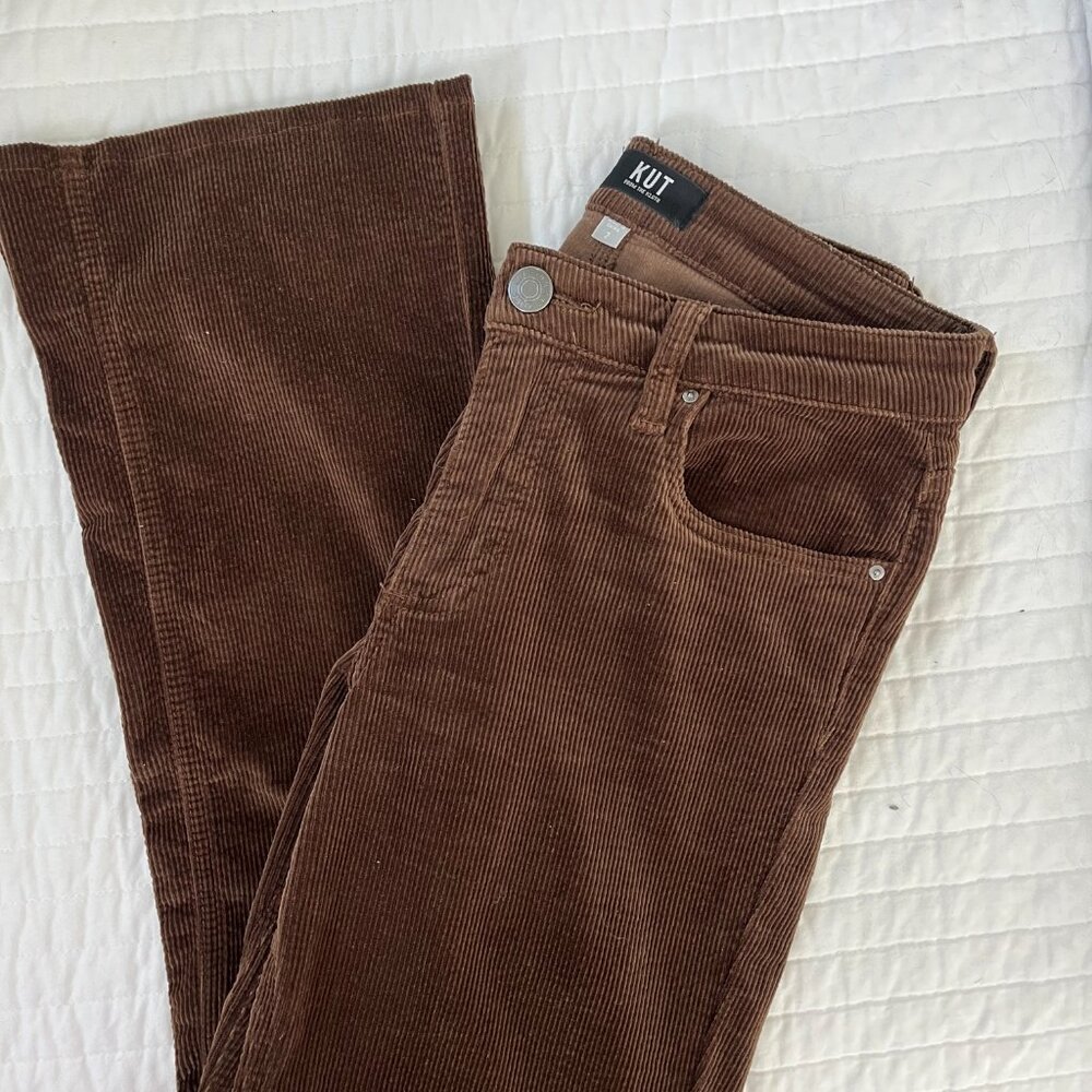 Women's KUT  From Kloth, Corduroys, brown, size 2
